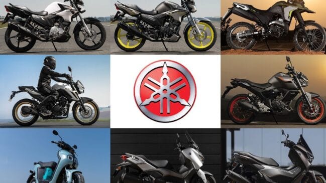Novos modelos da Yamaha foram divulgados