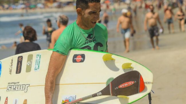 Surfista Michel Jonas é vencedor novamente de um campeonato brasileiro