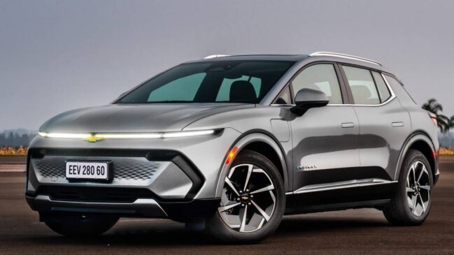 O Equinox 100% elétrico se destaca pelo design e pelo conteúdo avançado de segurança, conectividade e dirigibilidade