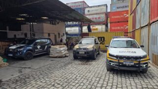 Agentes notaram movimentação suspeita em empresa que oferece serviços retroportuários