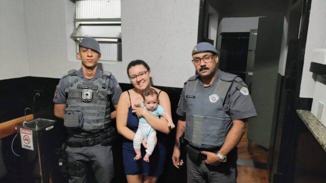 Bebê foi encaminhado ao pronto-socorro para avaliação médica