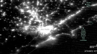 Fotos da Nasa mostram São Paulo antes do apagão causado pelas fortes chuvas