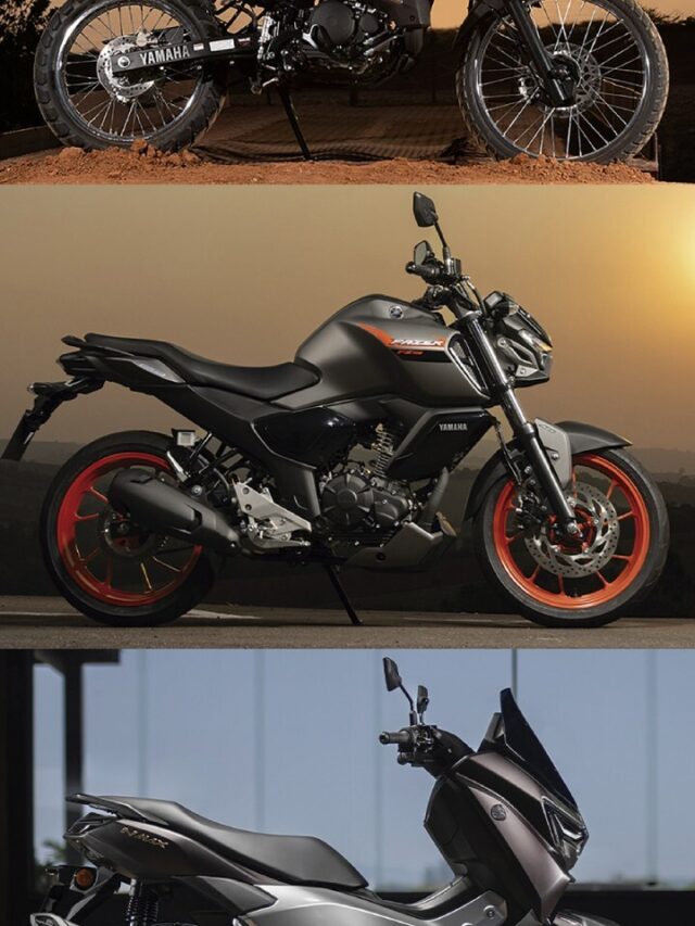 Yamaha lança 5 motos e 3 scooters no Brasil; conheça os modelos