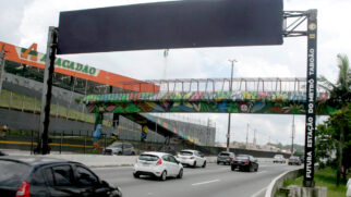 Estação de Taboão da Serra irá funcionar na antiga concessionária Sorana Sul, às margens da avenida Aprígio Bezerra da Silva (antiga rodovia Régis Bittencourt)