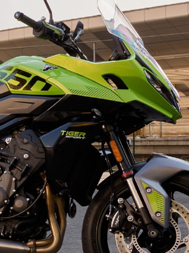 Veja novidades da linha 2025 da ‘Triumph Tiger Sport 660’