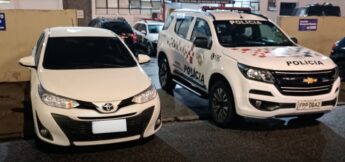Carro clonado foi recuperado pela PM em Osasco