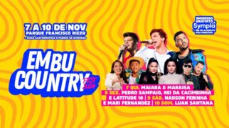 Segundo a prefeitura, o festival gratuito terá estrelas do cenário nacional, como Pedro Sampaio, Luan Santana e Maiara e Maraisa