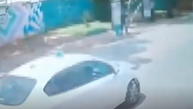 Vítima após ser baleada em tentativa de assalto na zona sul da capital paulista