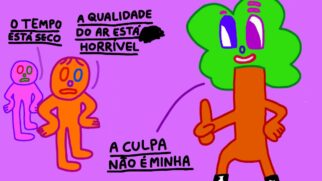 Artista Pedro Vinicio criou ilustrações que abordam, com humor, mensagens e temas pertinentes ao festival