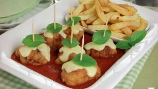 Parmegiana no palito
