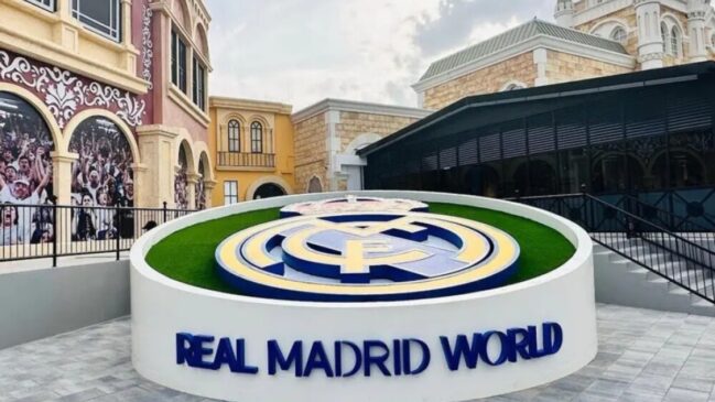 O Real Madrid World é o primeiro parque de diversões no mundo a ser totalmente dedicado a um clube de futebol.