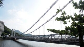 Ponte funcionará apenas no sentido Praia Grande São Vicente, conforme informações do município