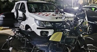 Moto foi recuperada e homem, reconhecido pela vítima, foi preso