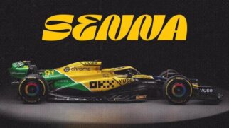 Modelos têm pintura inspirada no icônico capacete de Senna