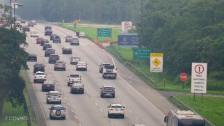 Subida para Capital está lenta na rodovia Imigrantes