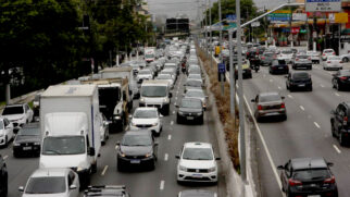 Maior volume de congestionamento é na zona sul, com 186 km