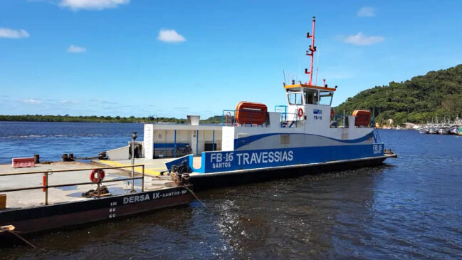 No trajeto Cananeia/Ilha Comprida, além da nova balsa FB-05, o sistema contará com o serviço de gestão de filas
