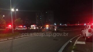 Acidente envolveu duas vítimas, uma morreu no local