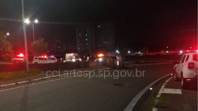 Acidente envolveu duas vítimas, uma morreu no local