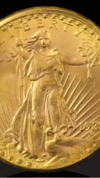 A moeda de ouro milionária foi então comprada em 1995 por um colecionador britânico que, após uma batalha legal que durou cinco anos, foi autorizado a revendê-la legalmente em 2002 para seu atual proprietário, o designer americano Stuart Weitzman, por US$ 7,9 milhões (R$ 39,7 milhões). - (Fotos: Reprodução). Texto por: Leonardo Sandre