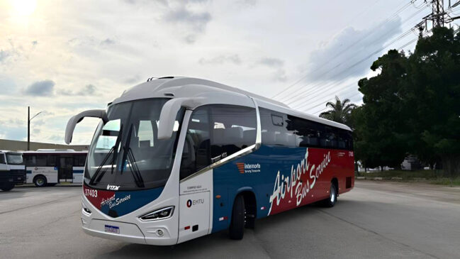 Airport Bus Service atende, em média, 24 mil passageiros por mês