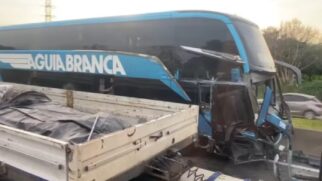 Acidente causou grande lentidão na rodovia Presidente Dutra