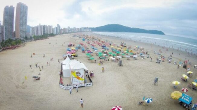 Duas pessoas estão desaparecidas em Praia Grande