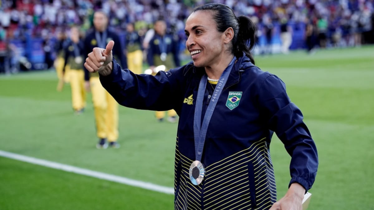 Seleção Feminina de Futebol conquistou a medalha de prata nas Olimpíadas de Paris 2024. /Alexandre Loureiro/COB