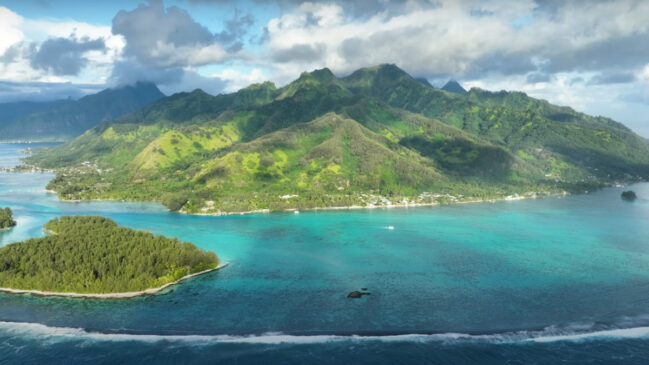 Mesmo com a modernização, Tahiti mantém sua essência e beleza