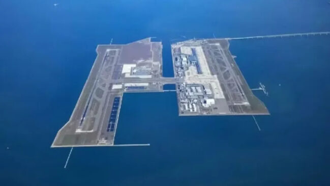 O aeroporto de Kansai está com os dias contados