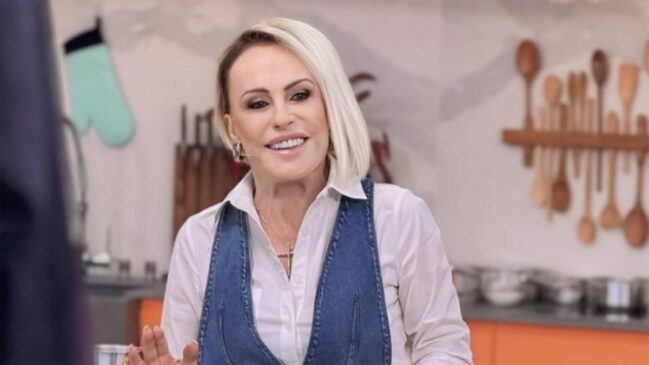 A apresentadora Ana Maria Braga