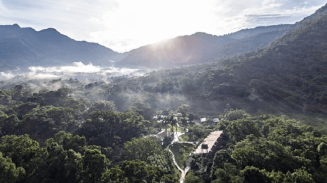 Cidade de Ubatuba, no litoral norte paulista