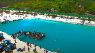 Buraco Azul, no Ceará, é um dos pontos turísticos mais impressionantes do estado