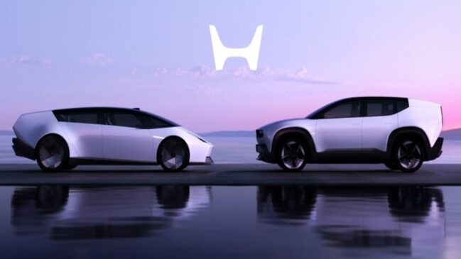 Estreia mundial dos protótipos Honda Zero Saloon e Zero SUV na CES 2025