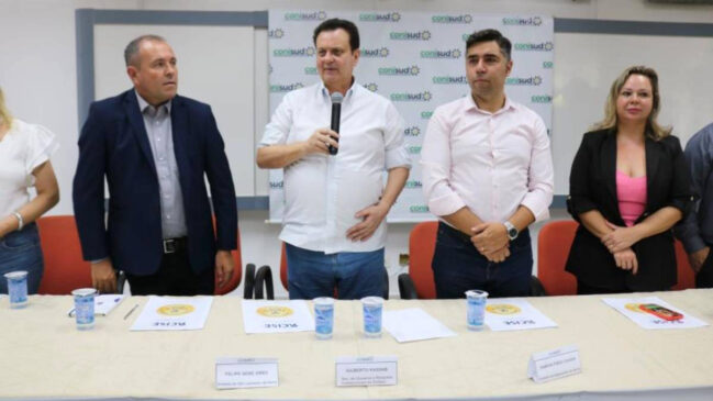Secretário de Governo e Relações Institucionais do Estado de São Paulo, Gilberto Kassab, participou do encontro com prefeitos, vereadores e deputados estaduais da região