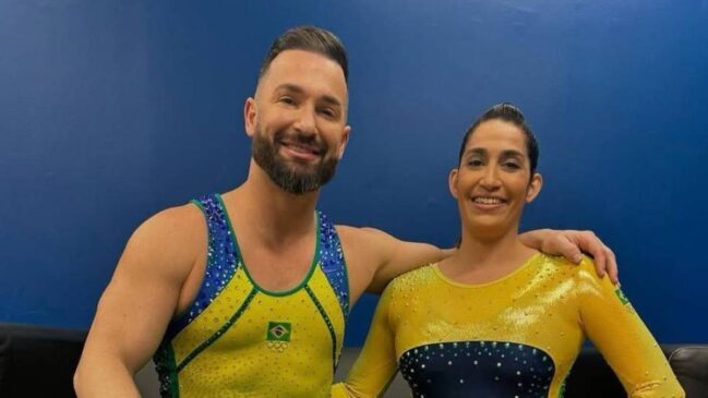 Daniele e Diego Hypolito sempre são cotados para entrar no BBB