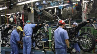 Fábrica da Yamaha no Polo Industrial de Manaus