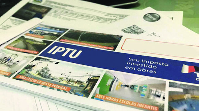 Vencimento da parcela única ou da primeira parcela será 11 de março