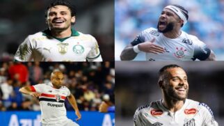 Veja onde serão transmitidos os jogos de Palmeiras, Corinthians, São Paulo e Santos no Paulistão
