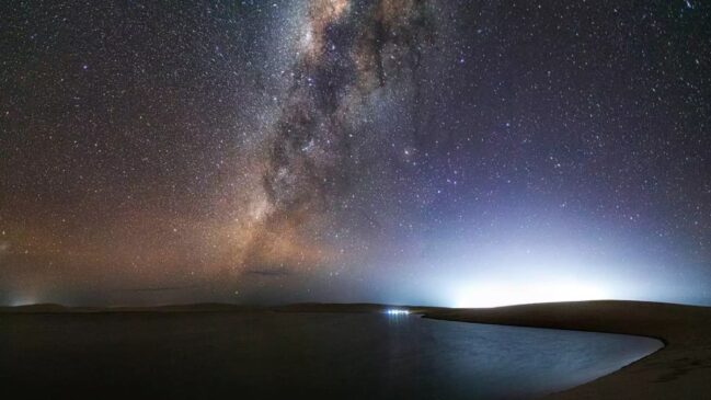 Os Lençóis Maranhenses é um dos melhores lugares para a observação do céu noturno.