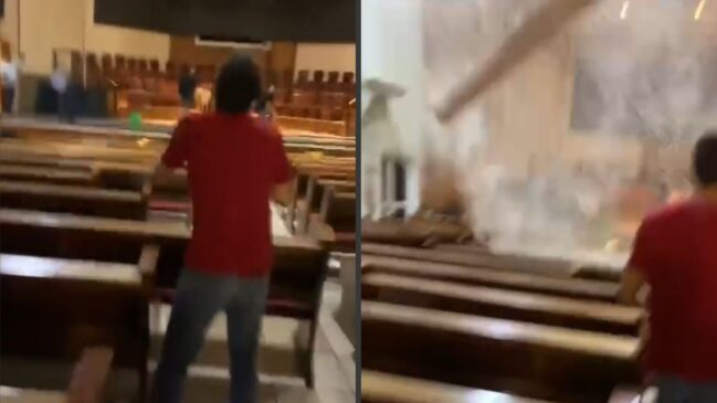 Após o acidente, uma vistoria foi realizada e o local foi parcialmente interditado
