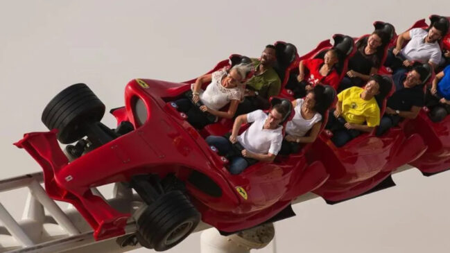 'Formula Rossa' atinge 240 km/h em 4,9 segundos