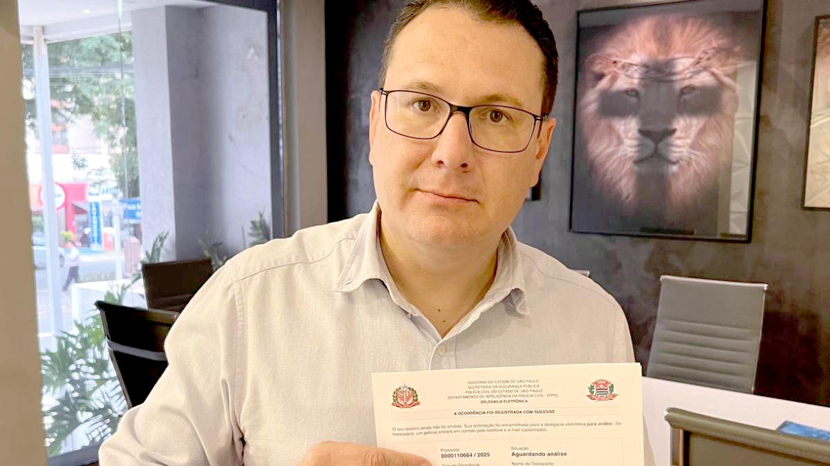 Rafa Zimbaldi registrou boletim de ocorrência nesta semana