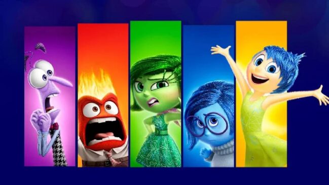 Animação vencedora do Oscar, acompanha as emoções de Riley, menina de 11 anos