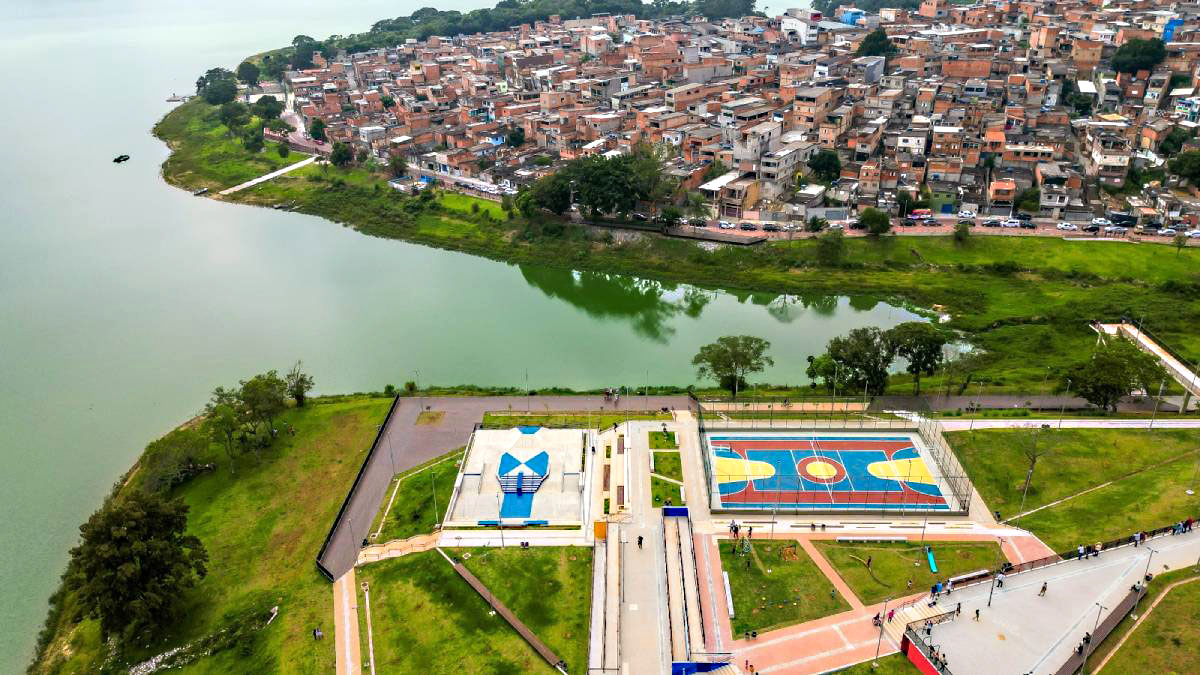 Parque Prainha Pabreu, no Grajaú, zona sul de São Paulo