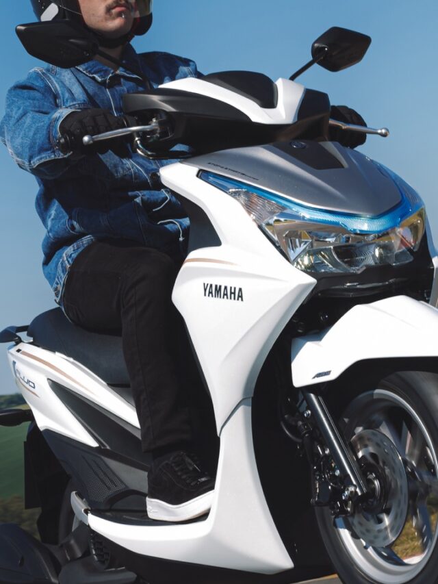 Conheça a Yamaha Fluo, primeira scooter híbrida do Brasil