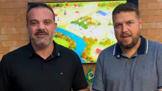 Prefeito Célio Peixoto se reuniu com Bruno Mendonça, secretário de cultura, esportes e turismo de Porto Feliz