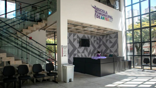 Escola Municipal de Artes de Taboão da Serra fica localizada no Jardim Monte Alegre