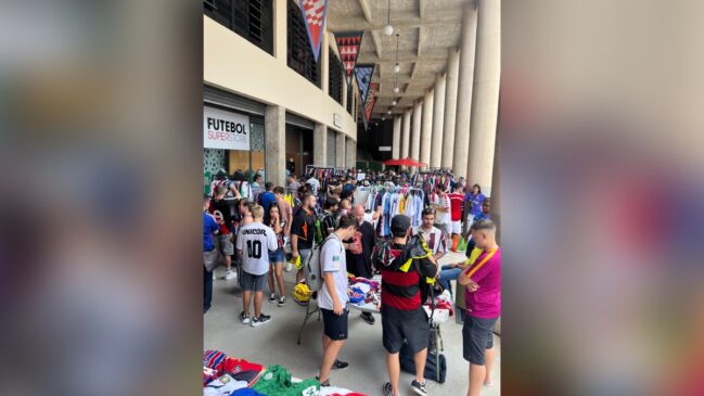 Evento gratuito de camisas históricas do futebol é adiado