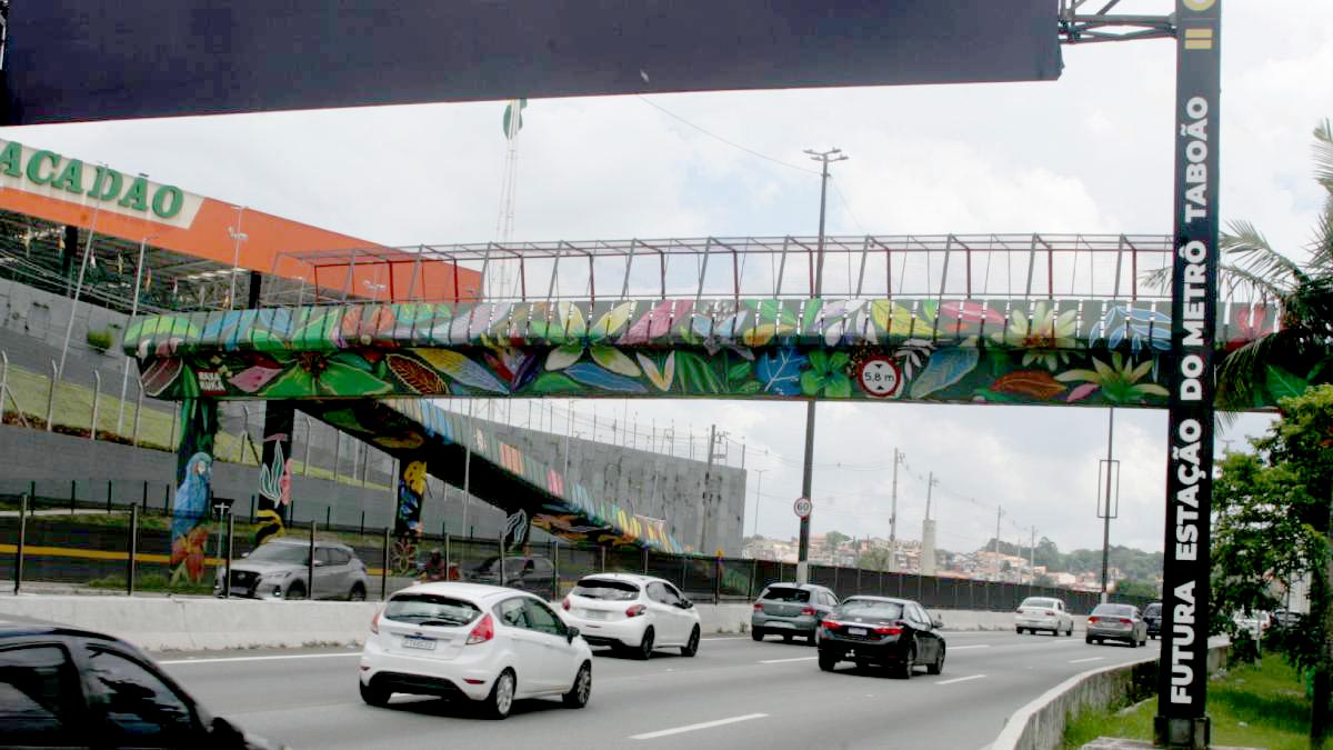 Estação de Taboão da Serra funcionará na antiga concessionária Sorana Sul, às margens da avenida Aprígio Bezerra da Silva, ao lado do novo prédio da prefeitura de Taboão da Serra (Niasi)